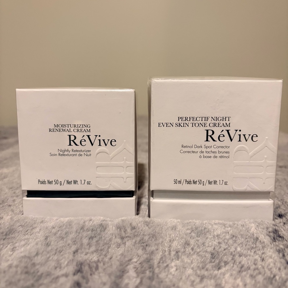 RéVive Moisturizing Renewal Cream and Perfectif Night Even Skin Tone Cream Set